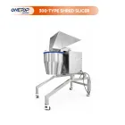 Slicer e triturador de aço inoxidável totalmente automático tipo 300 - Máquina corte Julienne - foodmachtech