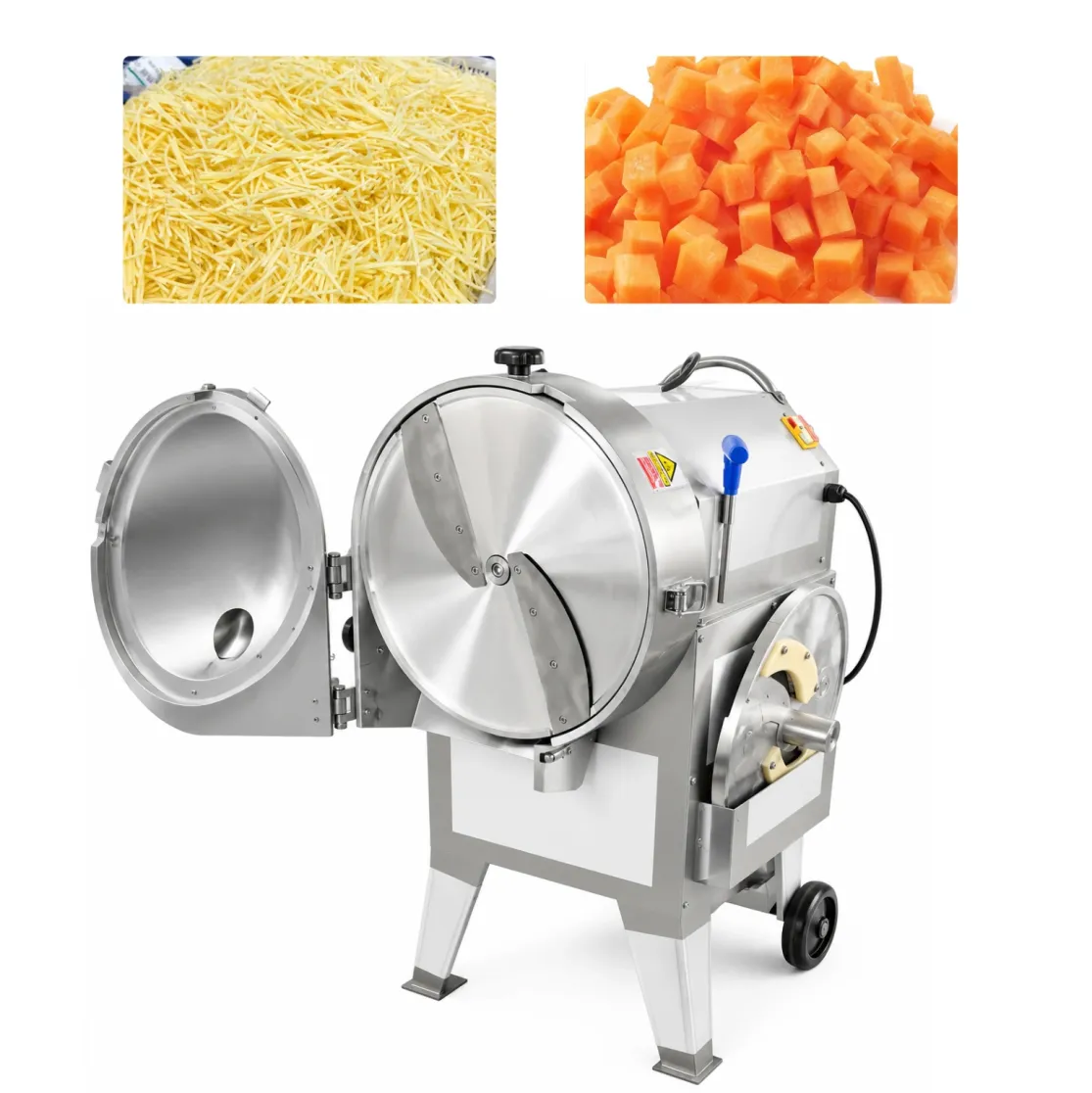 آلة تقطيع الخضروات وتقطيع جذور الأشجار والجذع - قطاعة خضروات - foodmachtech