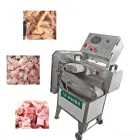 Máquina de corte de costilla de cerdo comercial para segmentar y cortar carne congelada máquina de corte de carne cocida para fábricas de alimentos - Máquina de sierra de hueso - foodmachtech