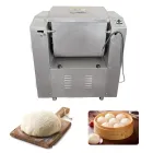 Fully Automatic Large/Small Commercial Silent Dough Mixer Stainless Steel Bun Shop Kneading Machine Flour Mixing Machine - Dough Mixer - foodmachtech