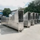 Equipo de escaldado de recirculación tipo spray (escaldador) para sacrificar pollos, patos y gansos en línea de ensamblaje de gran volumen - Máquina de escaldado de aves de corral - foodmachtech