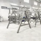 Máquina automática Vertical Poultry De-feathering - Máquina defeathering aves - foodmachtech