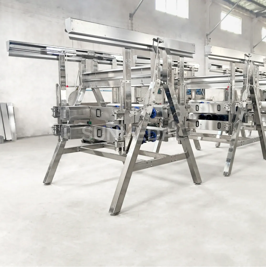Máquina automática Vertical Poultry De-feathering - Máquina defeathering aves - foodmachtech
