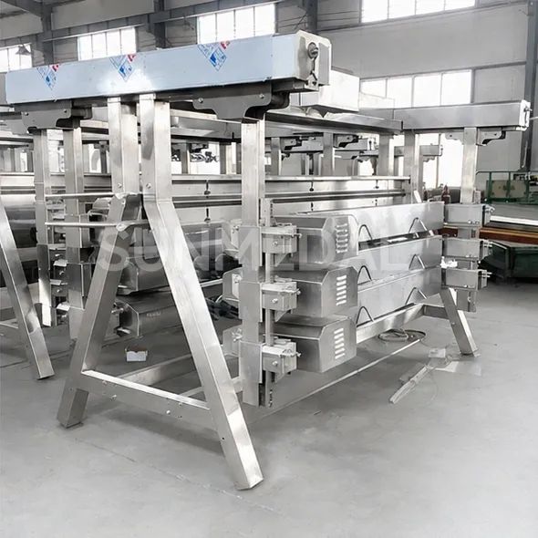 Máquina automática Vertical Poultry De-feathering - Máquina defeathering aves - foodmachtech