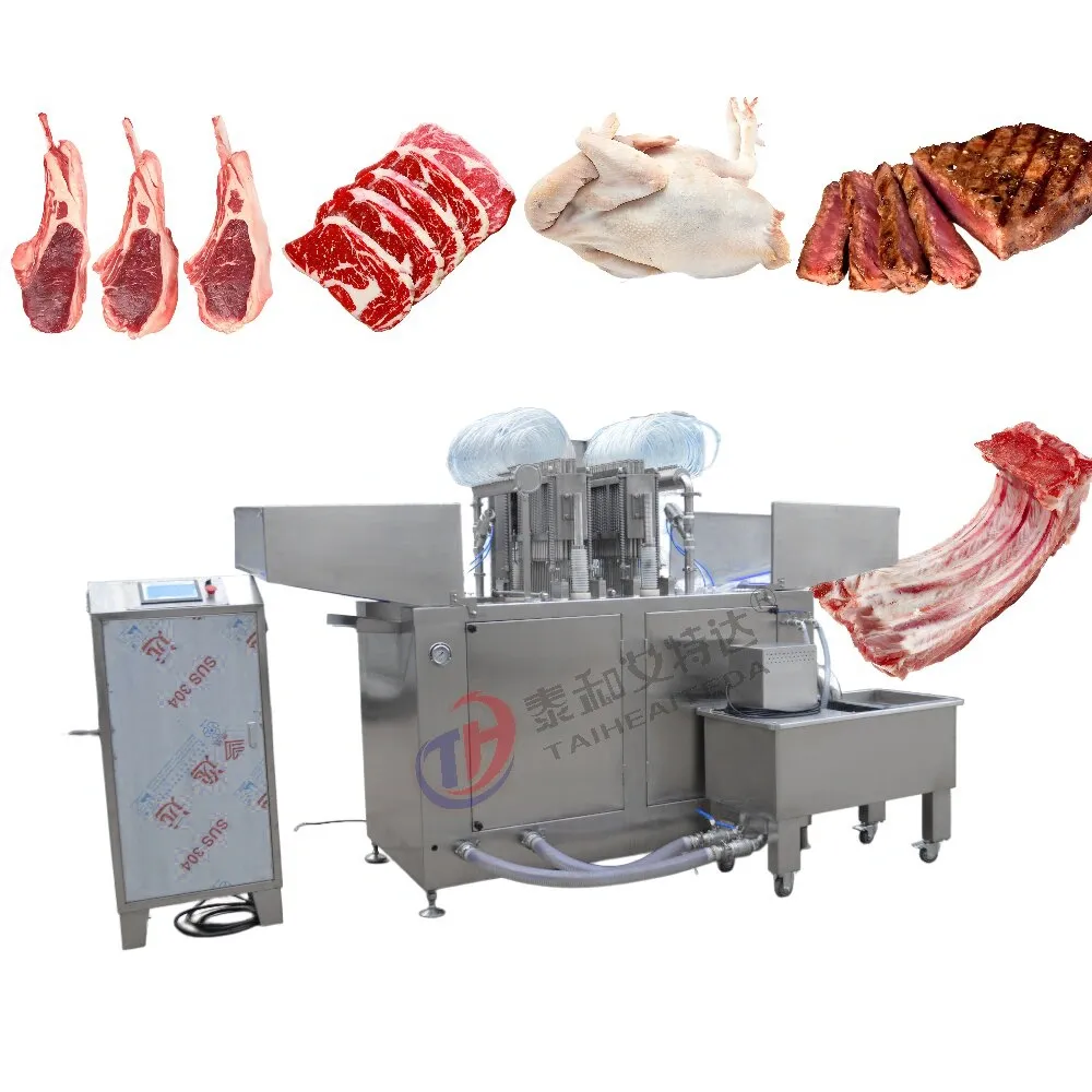 Turkey whole chicken rapid flavoring and tenderizing saline injection machine - Saline Injection Machine - foodmachtech
