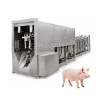Máquina de anestesia eléctrica de tres puntos para el sacrificio de cerdos - Dispositivo eléctrico de aturdimiento - foodmachtech