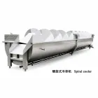 Enfriador previo del espiral del pollo de LQJ/B - Plataforma de descarga - foodmachtech