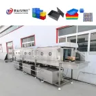 Máquina de limpieza de caja de rotación de alimentos equipo de limpieza de canasta de rotación de plástico - Túnel de lavado - foodmachtech