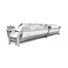 LQJ/C pato espiral preenfriador - Plataforma de descarga - foodmachtech