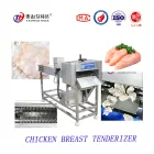 Nouvelle poitrine automatique de poulet d'acier inoxydable aplatissant l'attendrisseur de machine/viande - Attendrisseur de viande - foodmachtech