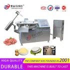Lote de la operación automática 70kg del cuenco de la mezcladora 80L del corte de la carne multifuncional comercial de la categoría alimenticia del acero inoxidable 304 - Cortador de tazón - foodmachtech