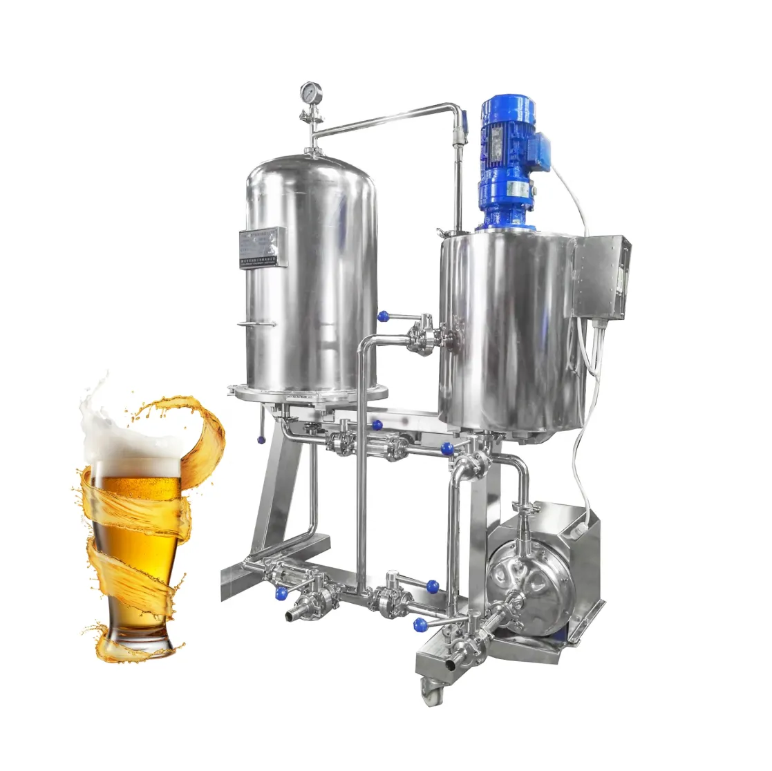 Filtres à plaques à diatomées semi-automatiques en acier inoxydable disponibles dans le commerce - Équipement de filtration - foodmachtech