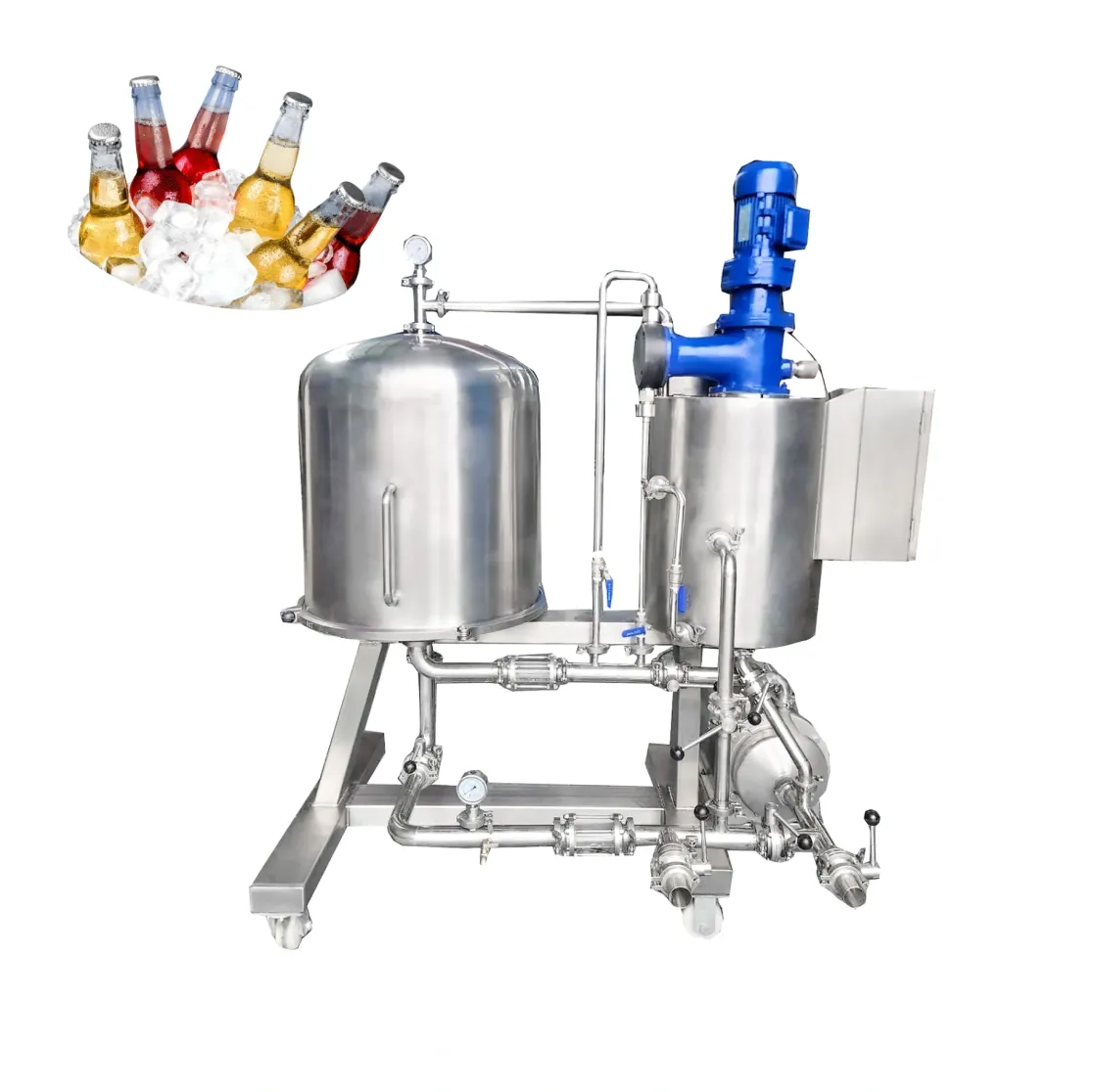 Filtres à plaques à diatomées semi-automatiques en acier inoxydable disponibles dans le commerce - Équipement de filtration - foodmachtech