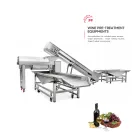 Equipo comercial del tratamiento previo del vino del acero inoxidable - Prensa de uva - foodmachtech