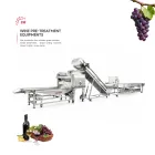 Equipo comercial del tratamiento previo del vino del acero inoxidable - Prensa de uva - foodmachtech