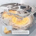 Pro Robot Aspirador, 18500Pa Potente Succión, Anti-Enredo, Limpieza de Fregona de Alta Temperatura - Carro de cocina - foodmachtech