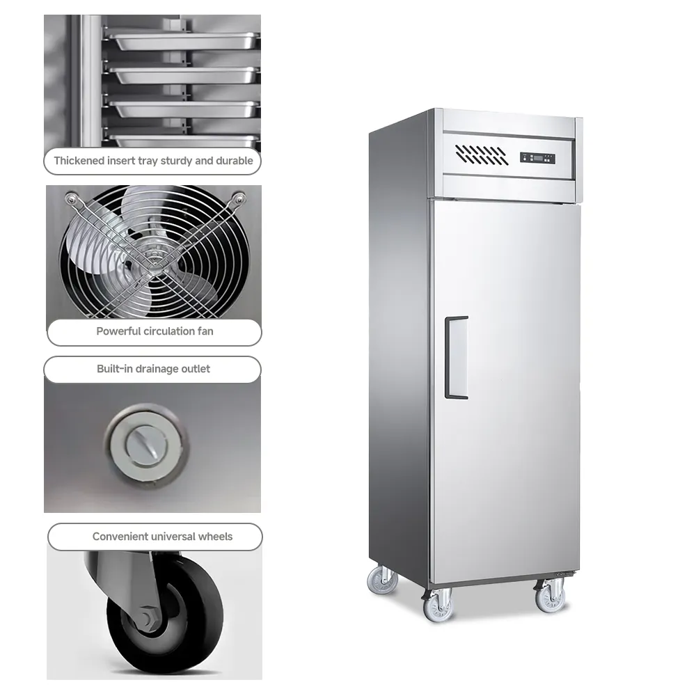 Inverter Refrigerador de una puerta - Almacenamiento en frío de frutas y verduras - foodmachtech