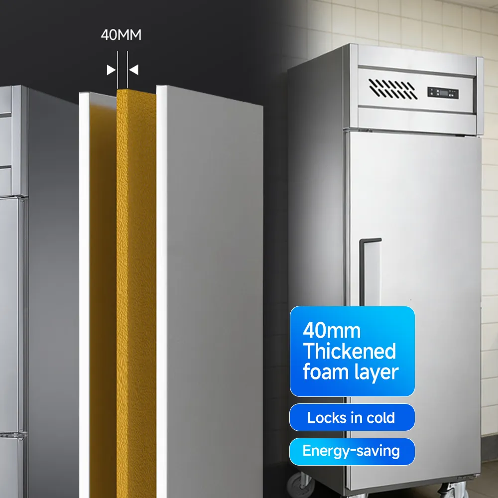 Inverter Refrigerador de una puerta - Almacenamiento en frío de frutas y verduras - foodmachtech