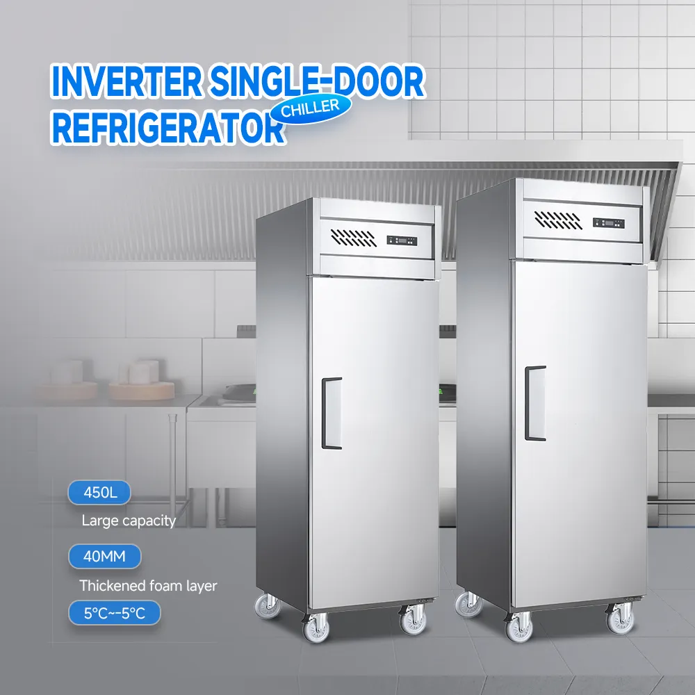 Inverter Refrigerador de una puerta - Almacenamiento en frío de frutas y verduras - foodmachtech
