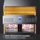 Congelador de doble puerta impulsado por inversor - Almacenamiento en frío de frutas y verduras - foodmachtech