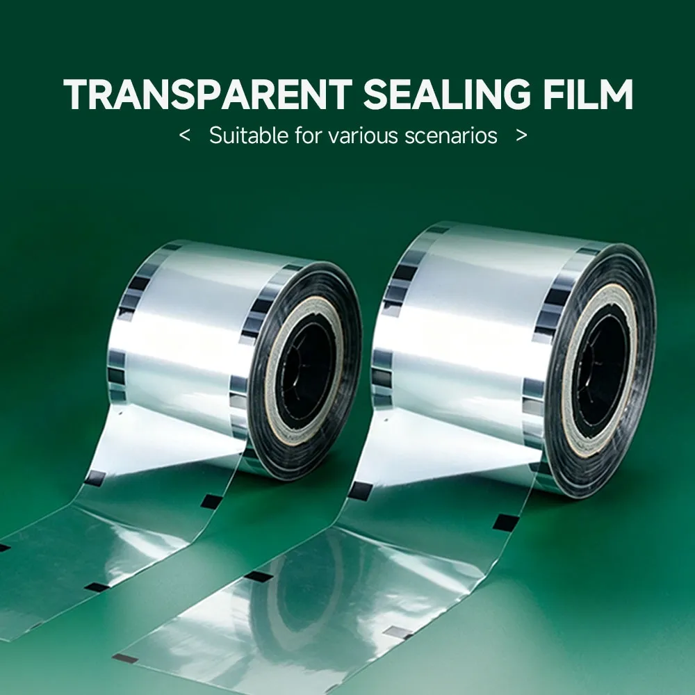 Rollo de película de sellado transparente con 2000 piezas - Consumibles - foodmachtech