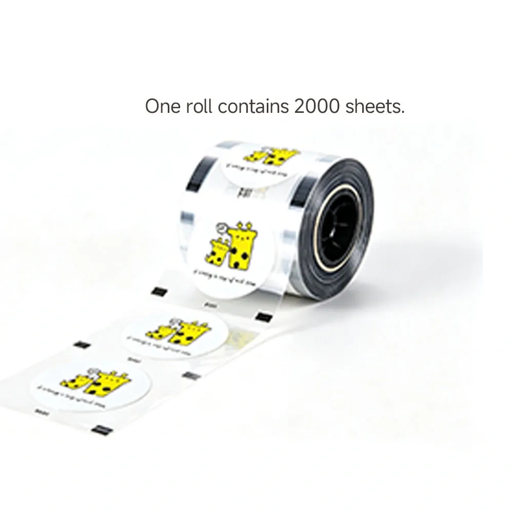 Rollo de película de sellado transparente con 2000 piezas - Consumibles - foodmachtech