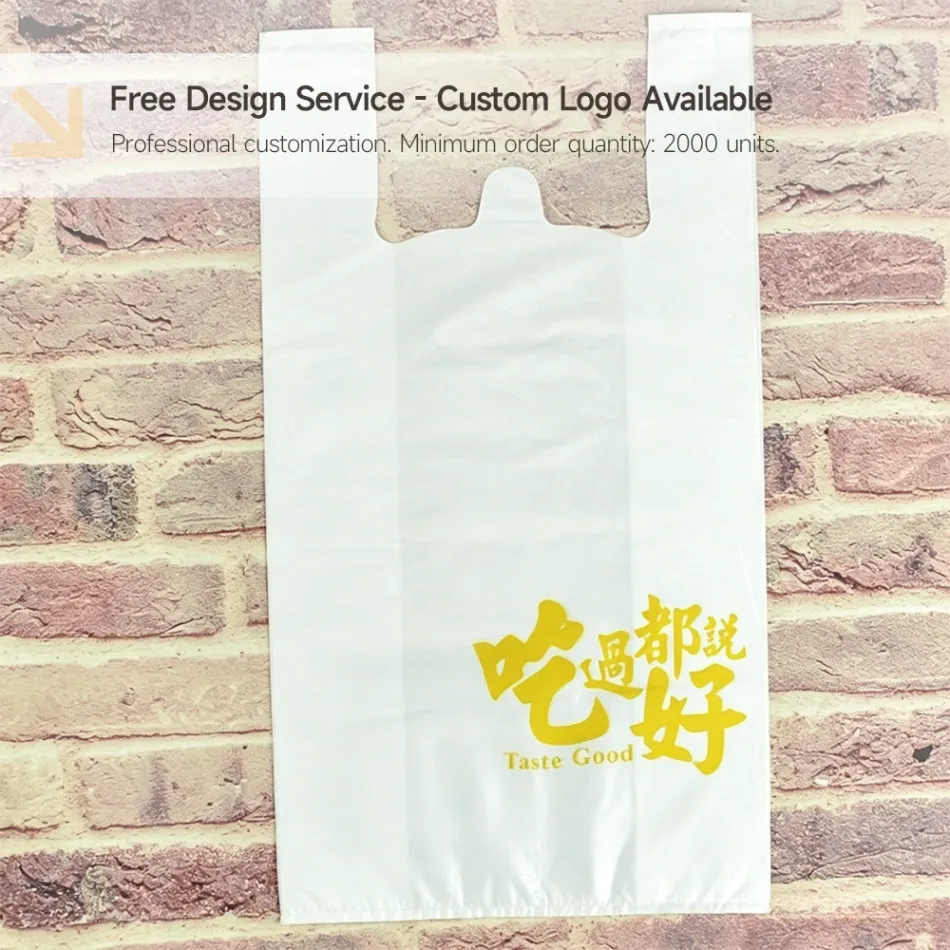 Durable desechables llevar bolsas-perfecto para comestibles, venta al por menor, y para llevar - Consumibles - foodmachtech