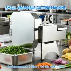 Cortadora de verduras y carne comercial-corte de 5mm, hoja de acero inoxidable, ideal para uso en el hogar y en restaurantes pequeños - Cortador de verduras - foodmachtech