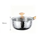 , Sartén Yukihira de acero inoxidable, Cacerola martilla japonesa - Hervidor de cocina - foodmachtech