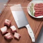 Juego de cuchillos de cocina 6 piezas (5 herramientas con 1 contenedor) Juego de cuchillos con tijeras - Cubiertos - foodmachtech