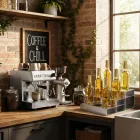 3-Tier 9-Bottiglie di Sciroppo Rack per Bar Liquor Bottiglia di Display, Scaffale Organizer, Contenitore Contenitore - Stoviglie - foodmachtech
