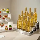 3-Tier 9-Bottiglie di Sciroppo Rack per Bar Liquor Bottiglia di Display, Scaffale Organizer, Contenitore Contenitore - Stoviglie - foodmachtech
