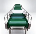 Sistema industriale del nastro trasportatore per le linee di lavorazione della polvere - Nastro trasportatore - foodmachtech