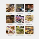 Frullatore commerciale 2200W-Miscelatore ristorante resistente con lame in acciaio inossidabile, motore silenzioso e funzione autopulente - Frantoio - foodmachtech