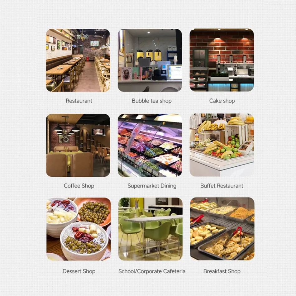 Frullatore commerciale 2200W-Miscelatore ristorante resistente con lame in acciaio inossidabile, motore silenzioso e funzione autopulente - Frantoio - foodmachtech