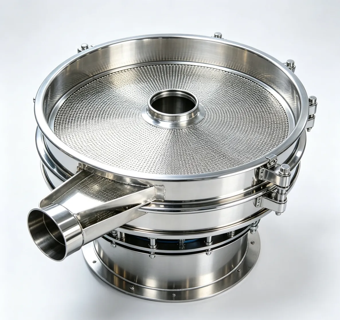 เครื่องคัดกรองอุตสาหกรรมสำหรับการจำแนกผง - เครื่องคัดแยก - foodmachtech