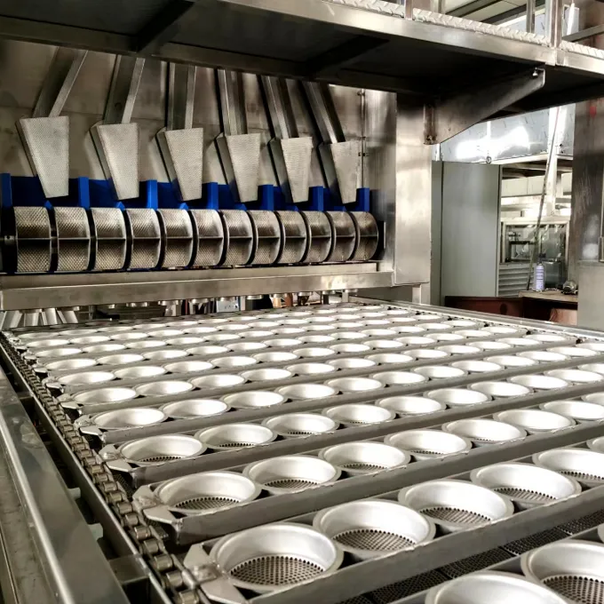 Linea di produzione fritta della tagliatella istantanea dell'acciaio inossidabile 304, attrezzatura commerciale continua di elaborazione della tagliatella - Linea di produzione della tagliatella istantanea - foodmachtech