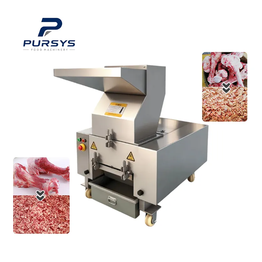 Commercial Food-Grade Fully Automatic Animal Bone Crusher (Coarse Crusher)  - Food Crushers - foodmachtech