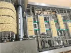 Linea di produzione fritta industriale della tagliatella istantanea | Acciaio inossidabile 304, 30000-250000 pc/8h - Linea di produzione della tagliatella istantanea - foodmachtech