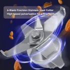 Frullatore commerciale 2200W-Miscelatore ristorante resistente con lame in acciaio inossidabile, motore silenzioso e funzione autopulente - Frantoio - foodmachtech