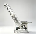 สายพานลำเลียงถังลำเลียงแบบเอียง - รอกสำหรับแขวน - foodmachtech
