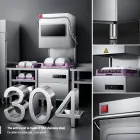 Lavavajillas completamente automático comercial - Lavavajillas - foodmachtech