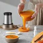 Licuadora automática, fácil de limpiar, diseño de cuchilla cruzada, perfecta para batidos, salsas, batidos y brownies - Mezclador de alta velocidad - foodmachtech