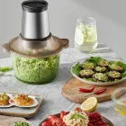 Licuadora automática, fácil de limpiar, diseño de cuchilla cruzada, perfecta para batidos, salsas, batidos y brownies - Mezclador de alta velocidad - foodmachtech