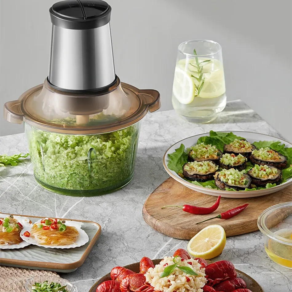 Licuadora automática, fácil de limpiar, diseño de cuchilla cruzada, perfecta para batidos, salsas, batidos y brownies - Mezclador de alta velocidad - foodmachtech