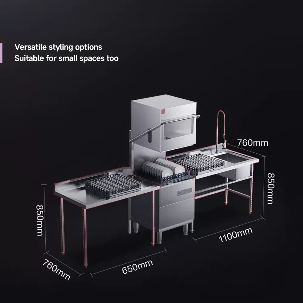 Lavavajillas completamente automático comercial - Lavavajillas - foodmachtech