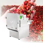 Máquina cortadora de vegetales y chile comercial de doble frecuencia | Cortador de acero inoxidable para cocina comercial - Cortador de verduras - foodmachtech