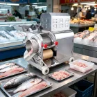 Máquina de fileteado de pescado comercial, colector de carne de pescado de acero inoxidable para fábrica y planta de procesamiento - Trituradora - foodmachtech