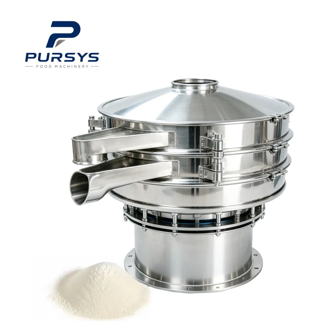 เครื่องคัดกรองอุตสาหกรรมสำหรับการจำแนกผง - เครื่องคัดแยก - foodmachtech
