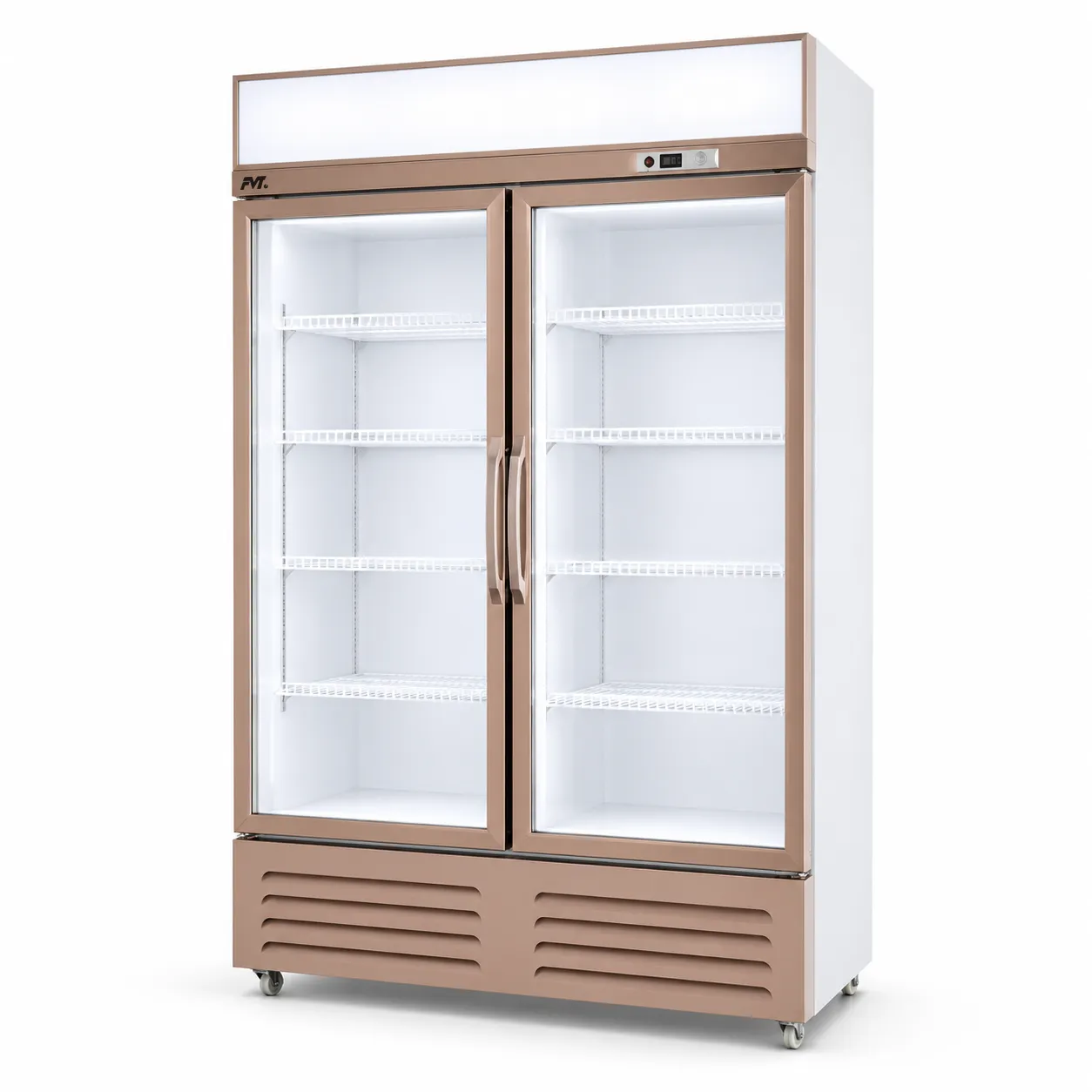 Espositore a doppia porta illuminato, - Espositore - Food Mach Tech